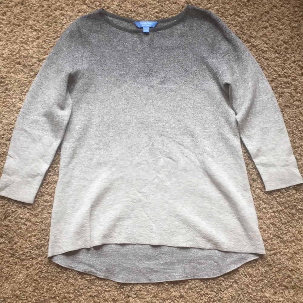 Ombré Vera Wang sweater